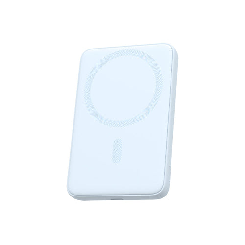 Aukey PB-MS03 MagFusion Slim 5000mAh Magnetic Wireless Charging Power Bank (Sky Blue)
