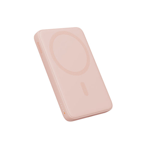 Aukey PB-MS03 MagFusion Slim 5000mAh Magnetic Wireless Charging Power Bank (Pink)