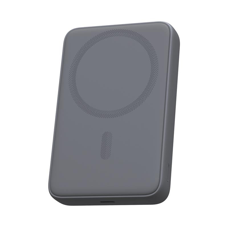 Aukey PB-MS04 Magfusion Slim 10K Magnetic Wireless Power Bank (Gray)
