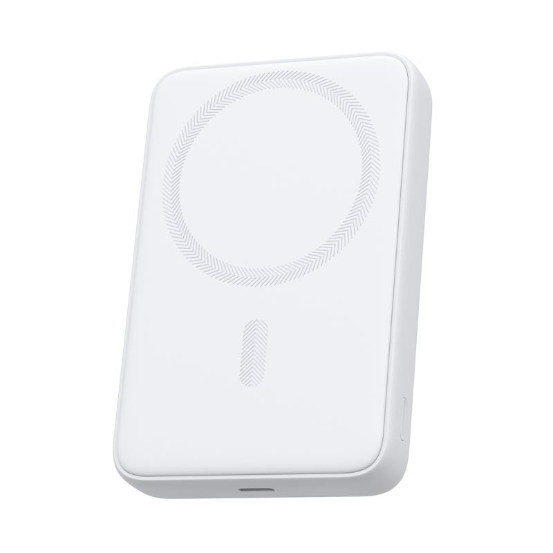 Aukey PB-MS04 Magfusion Slim 10K Magnetic Wireless Power Bank (White)
