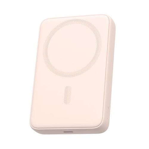 Aukey PB-MS04 Magfusion Slim 10K Magnetic Wireless Power Bank (Pink)
