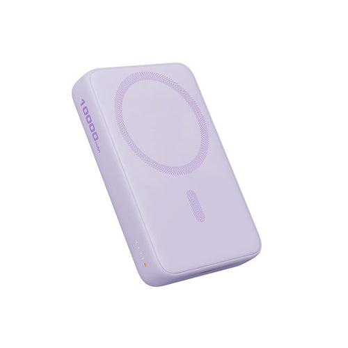 Aukey PB-MS04 Magfusion Slim 10K Magnetic Wireless Power Bank (Purple)