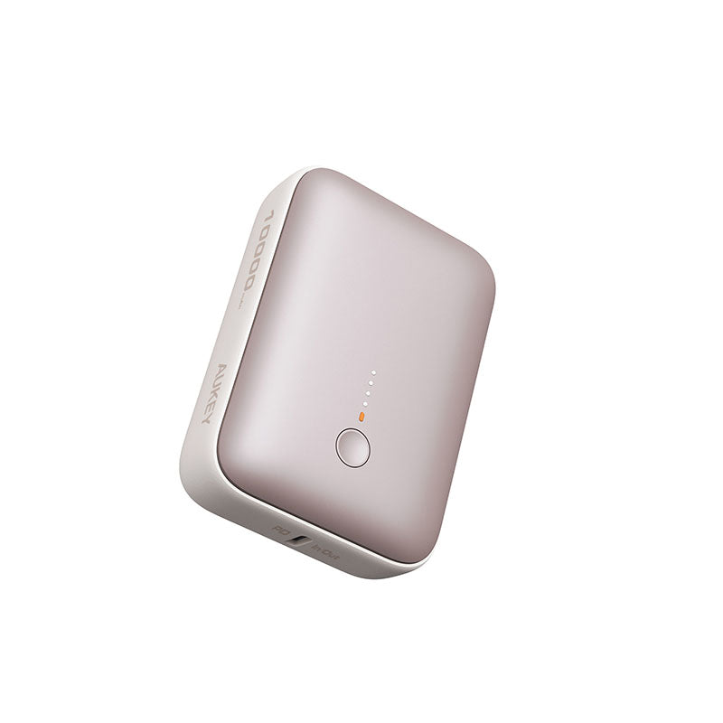 Aukey PB-Y55 Spark Mini 10000mAh Compact Fast Charging Power Bank with 20W PD (Desert Gold Titanium)