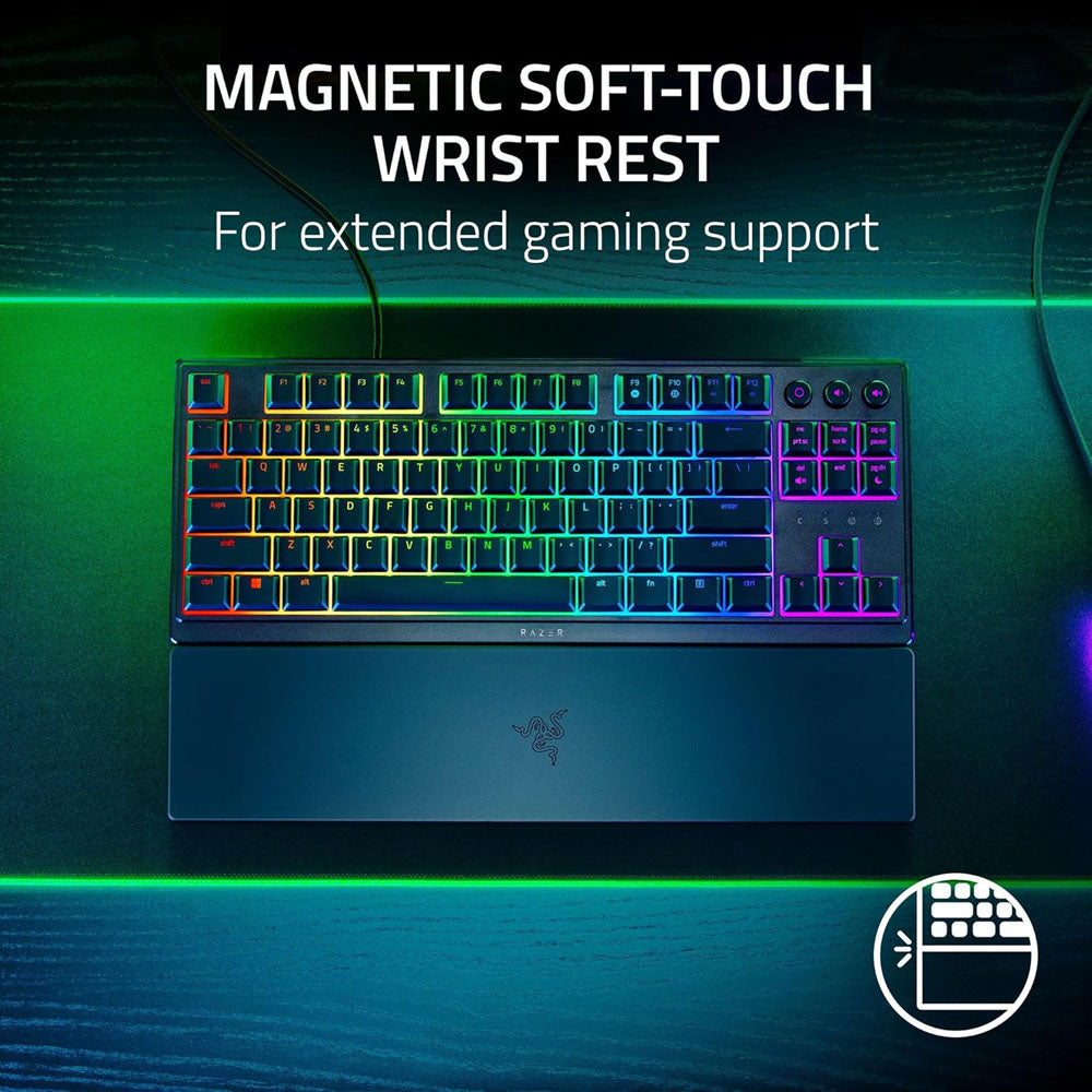 Razer Ornata V3 TKL Wired Gaming Keyboard (Black)
