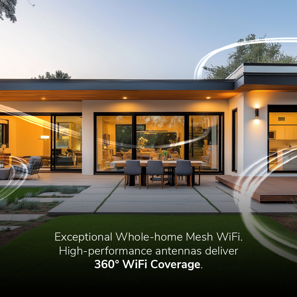 Netgear RBE373 Orbi 370 Dual-Band Wi-Fi 7 Mesh System (3-Pack)