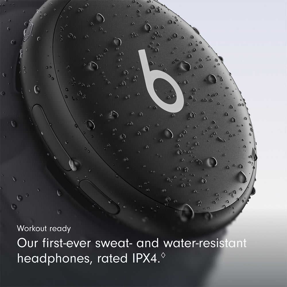 Beats 360 Over-Ear Headphones Black with Black Knit Cushions