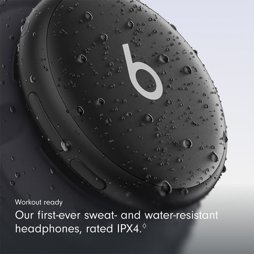 Beats 360 Over-Ear Headphones Black with Black Knit Cushions