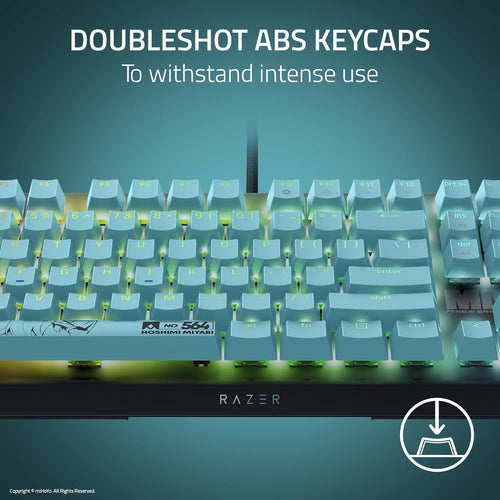 Razer BlackWidow V4 X Wired Gaming Keyboard (Green Switch - Zenless Zone Zero)