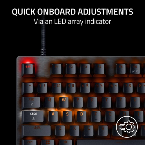 Razer Huntsman V3 Pro TKL Wired Gaming Keyboard (White)