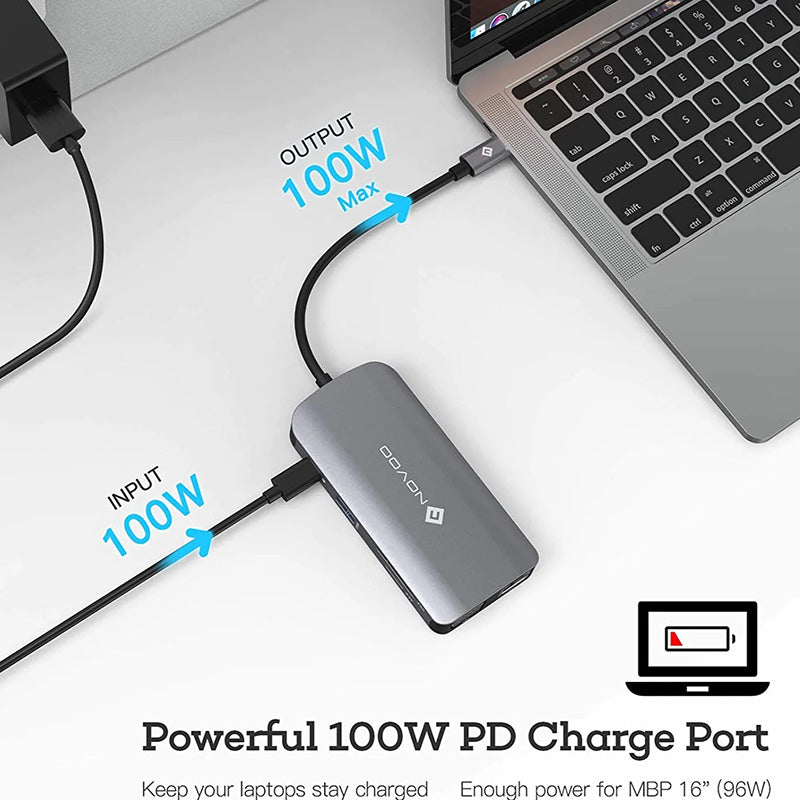 Omars Novoo R9 9-in-1 USB-C Hub