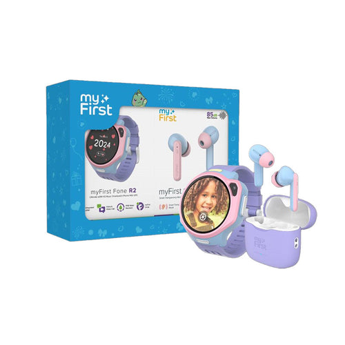 myFirst Fone R2 Gift Set (Cotton Candy) with CareBuds