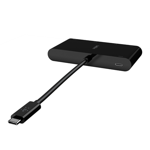 Belkin AVC004btBK USB-C 5-in-1 Hub Plus 100W