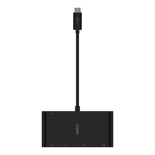 Belkin AVC004btBK USB-C 5-in-1 Hub Plus 100W