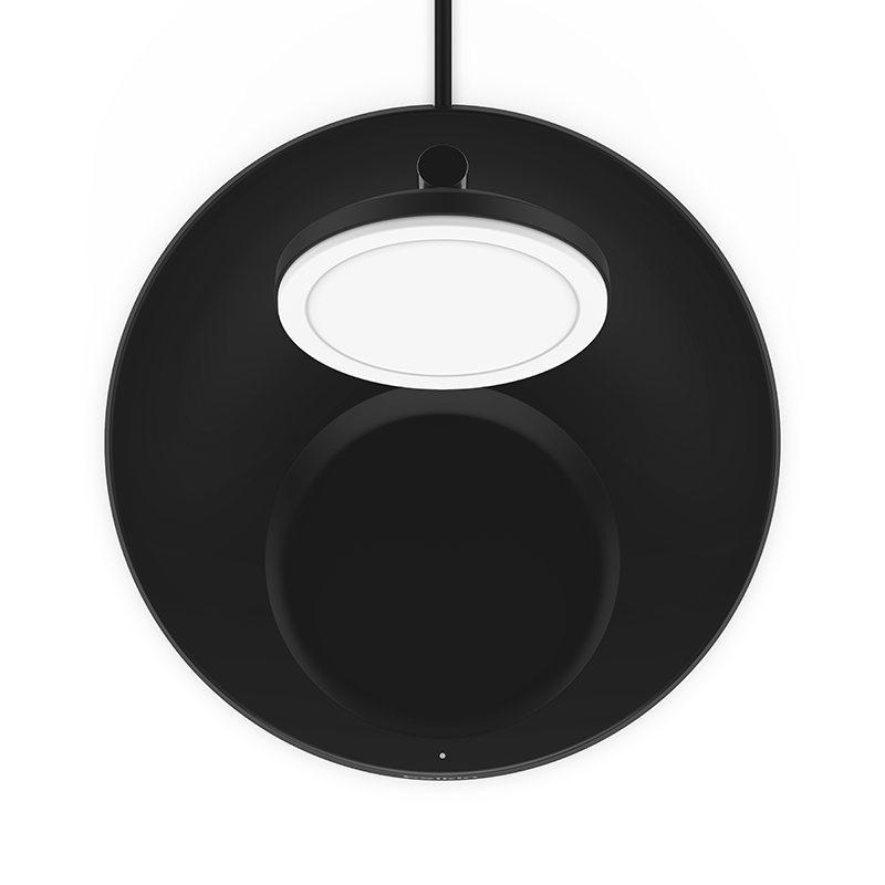 Belkin WIZ010myBK BoostCharge Pro 2in1 Wireless Charger Stand with MagSafe 15W + adapter (Black)