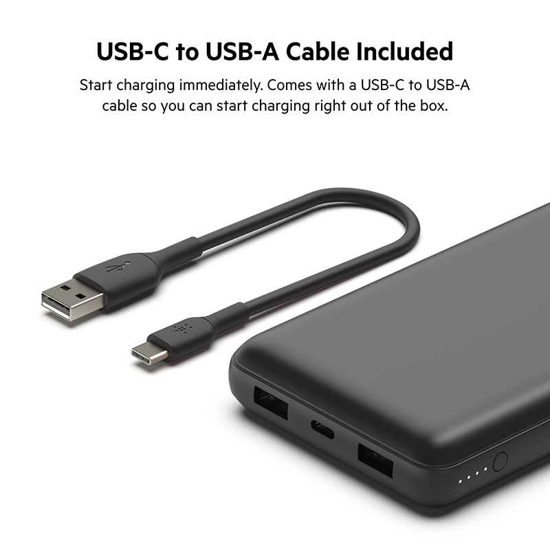 Belkin BPB012btBK BoostCharge Power Bank 20K (Black)