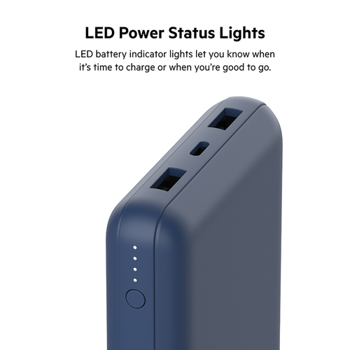 Belkin BPB012btBL BoostCharge Power Bank 20K (Blue)