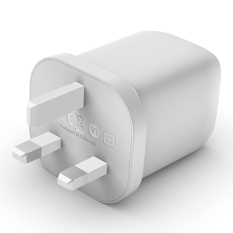 Belkin WCH013myWH BoostCharge Pro Dual USB-C GaN Wall Charger with PPS 65W