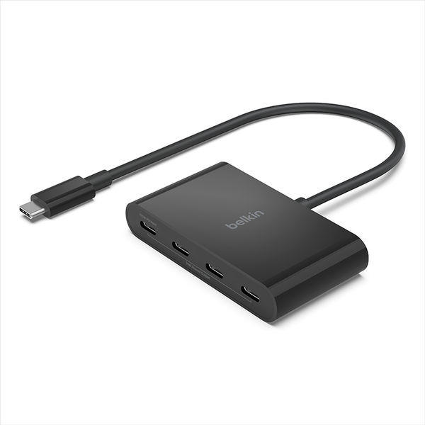 Belkin AVC018btBK Connect USB-C to 4-Port USB-C Hub – Challenger