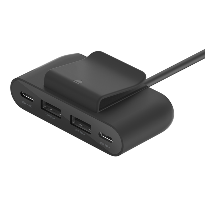 Belkin BUZ001BT2MBKB7 BoostCharge 4-Port USB Power Extender