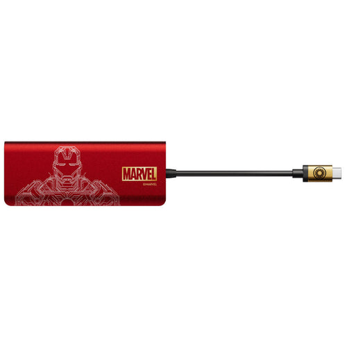 Belkin AVC009qcBG-DY Marvel Ironman Series Connect USB-C 7-in-1 Multiport Hub Adapter