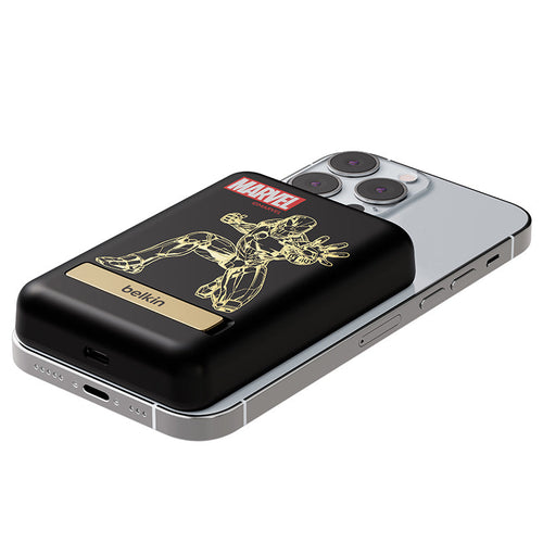 Belkin BPD004qcBG-DY 5000mAh Magnetic + Kickstand PB Ironman