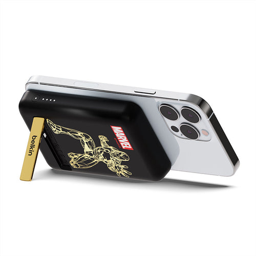 Belkin BPD004qcBG-DY 5000mAh Magnetic + Kickstand PB Ironman