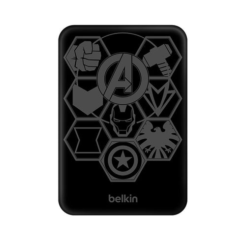 Belkin BPD004qcBG-DY 5000mAh Magnetic + Kickstand PB Ironman