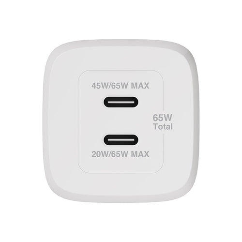 Belkin WCH013myWH-DY Disney Series BoostCharge Pro Dual USB-C GaN Wall Charger with PPS 65W