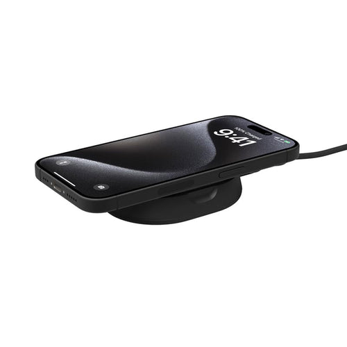 Belkin WIA008btBK Qi2 15W Wireless Charging Travel Stand (Black)