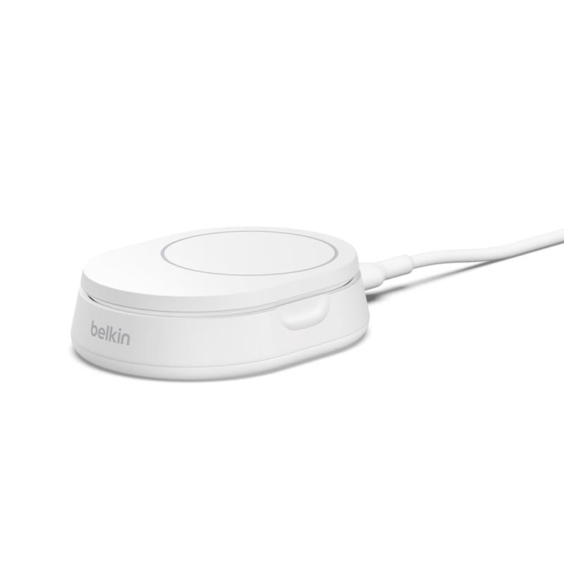 Belkin WIA008btWH Qi2 15W Wireless Charging Travel Stand (White)