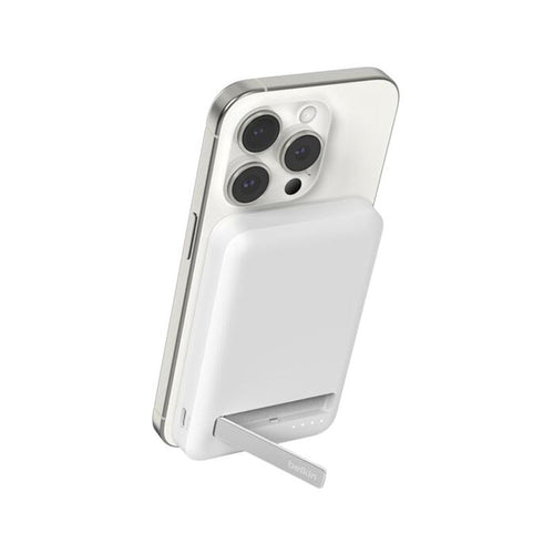 Belkin BPD006btWH 5K 15W Qi2 Wireless Power Bank (White)