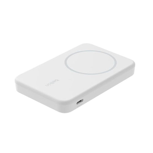 Belkin BPD006btWH 5K 15W Qi2 Wireless Power Bank (White)