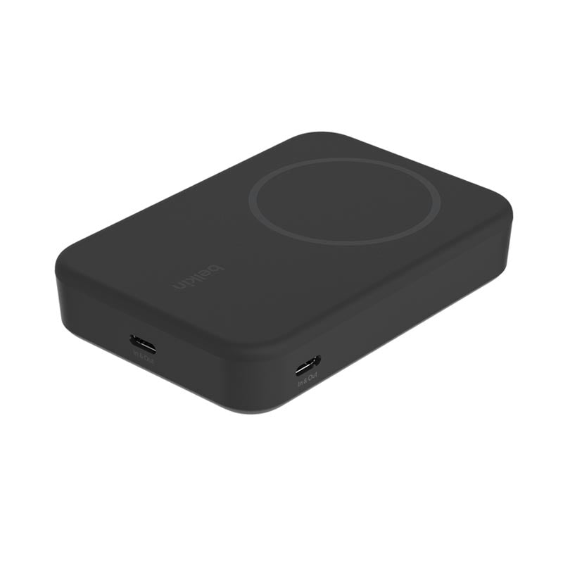 Belkin BPD008btBK BoostCharge Pro Magnetic Power Bank with Qi2 15W 10K (Black)