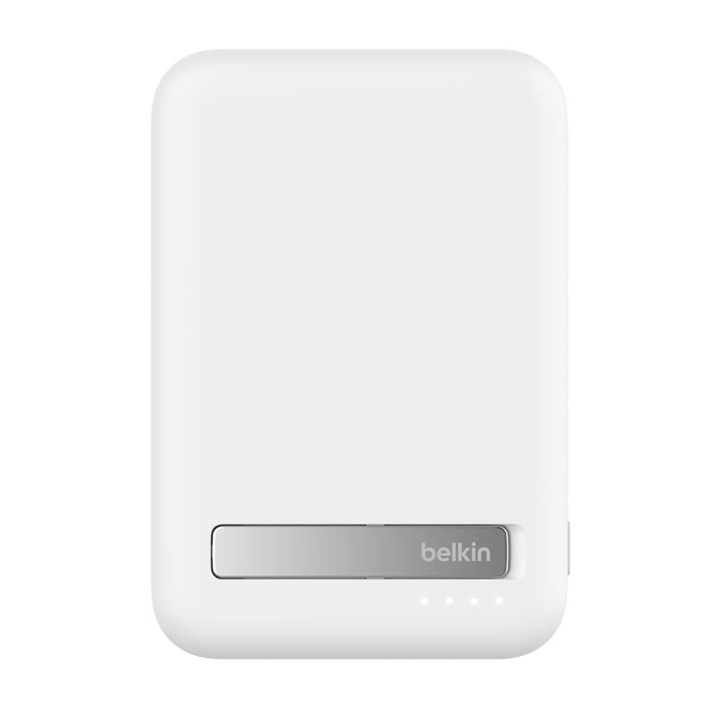 Belkin BPD008btWH BoostCharge Pro Magnetic Power Bank with Qi2 15W 10K (White)