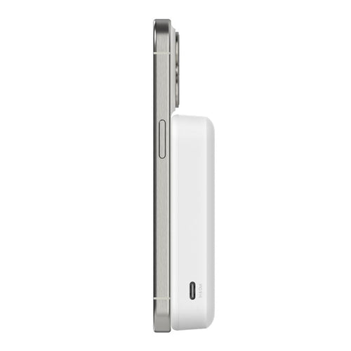 Belkin BPD008btWH BoostCharge Pro Magnetic Power Bank with Qi2 15W 10K (White)