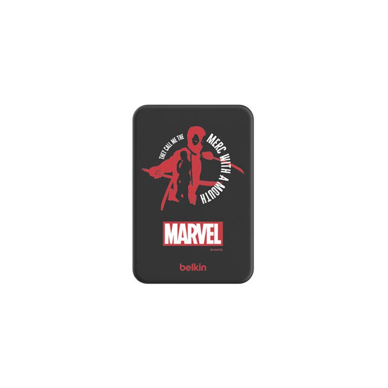 Belkin BPD004qcBR-DY 5000mAh Magnetic + Kickstand PB (Deadpool)