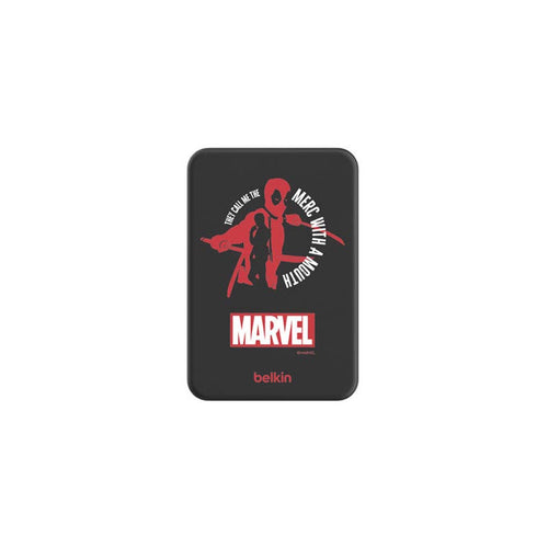 Belkin BPD004qcBR-DY 5000mAh Magnetic + Kickstand PB (Deadpool)