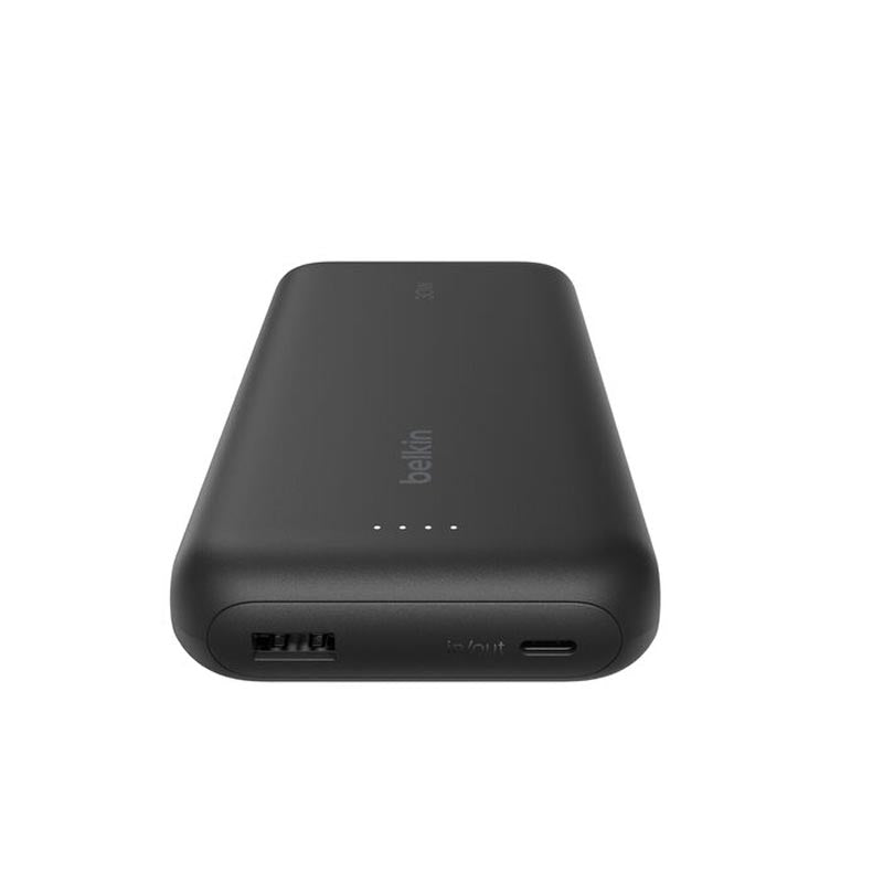 Belkin BPB024fqBK BoostCharge Power Bank 20K with Integrated Cable (Black)