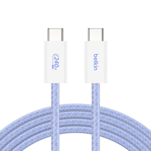 Belkin CAB019qc05BL2PK 240W USB-C to C Cable 1.5m 2 Pack Blue