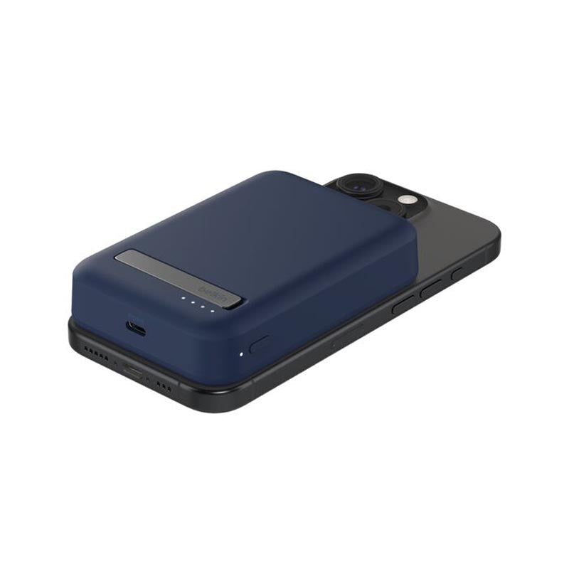 Belkin BPD008fqBL BoostCharge Pro Magnetic Power Bank with Qi2 15W 10K (Blue)