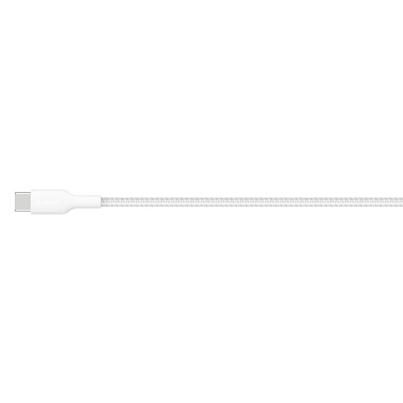 Belkin CAB022fq1MWH BoostCharge Pro USB-A to USB-C 15W 1M 2.0 Braided Cable (White)