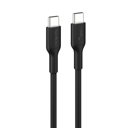 Belkin CAB023fq2MBK BoostCharge USB-C to USB-C 60W 2M 2.0 Cable (Black)