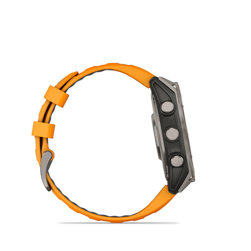 Garmin fenix 8 47mm AMOLED Sapphire/Titanium (SparkOrange/Graphite)