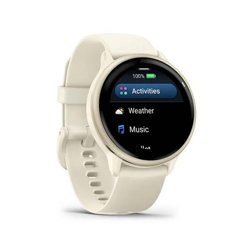 Garmin Vivoactive 6 42mm Lunar Gold/Bone