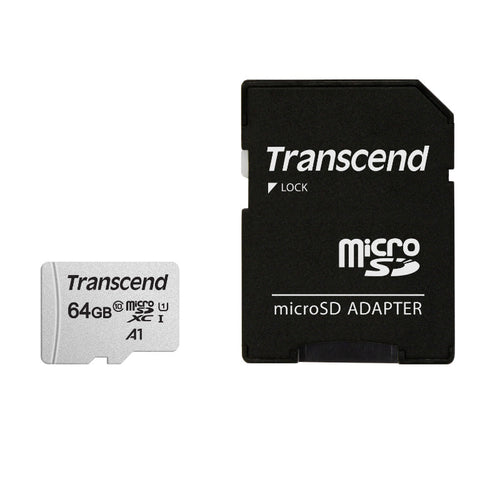 Transcend USD300S 64GB UHS-I microSD with Adapter