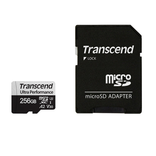 Transcend 340S microSD A2 with Adapter - 256GB