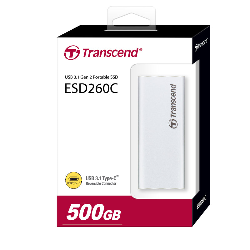 Transcend ESD260C Portable SSD 500GB