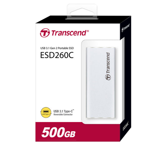 Transcend ESD260C Portable SSD 500GB