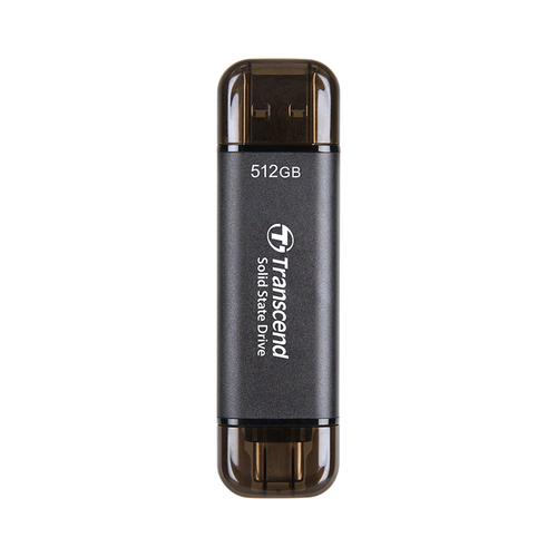 Transcend ESD310C Portable SSD 512GB (Black) – Challenger Singapore Transcend ESD310C Portable SSD 512GB (Black) – Challenger Singapore