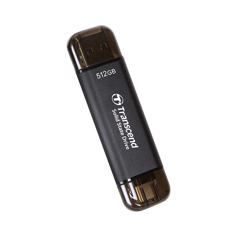 Transcend ESD310C Portable SSD 512GB (Black)